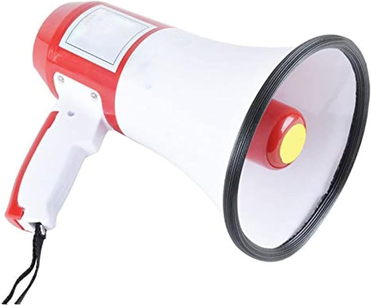 Personal PA System, Teachers Voice Amplifier, Portable Rechargeable Explosion-Proof 20W Handheld Megaphone, for Indoor/Outdoor Sports, Cheerleading, and Events
