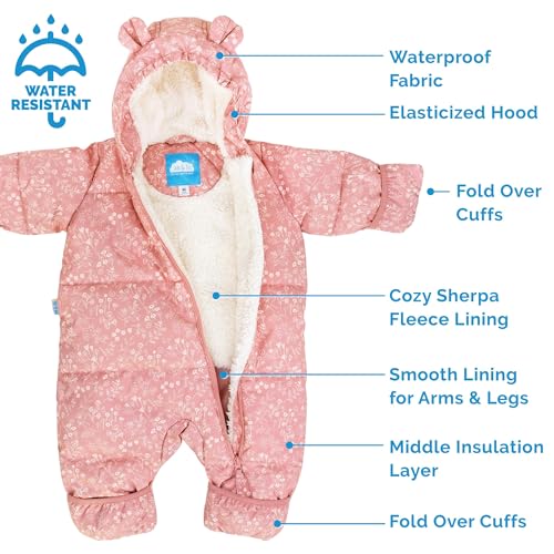 JAN & JUL Waterproof Insulated Puffy Suit for Babies and Toddlers2