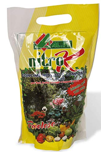Preisvergleich Produktbild Nitro K Dünger mit Stickstoff und Kalium 2 kg Packung