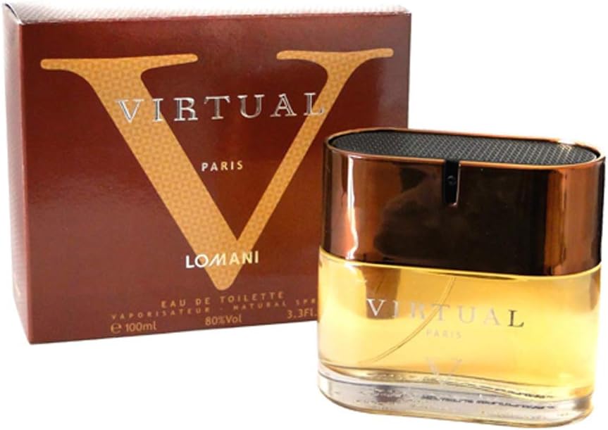 Lomani Virtual V - 3.4oz Edt Spray