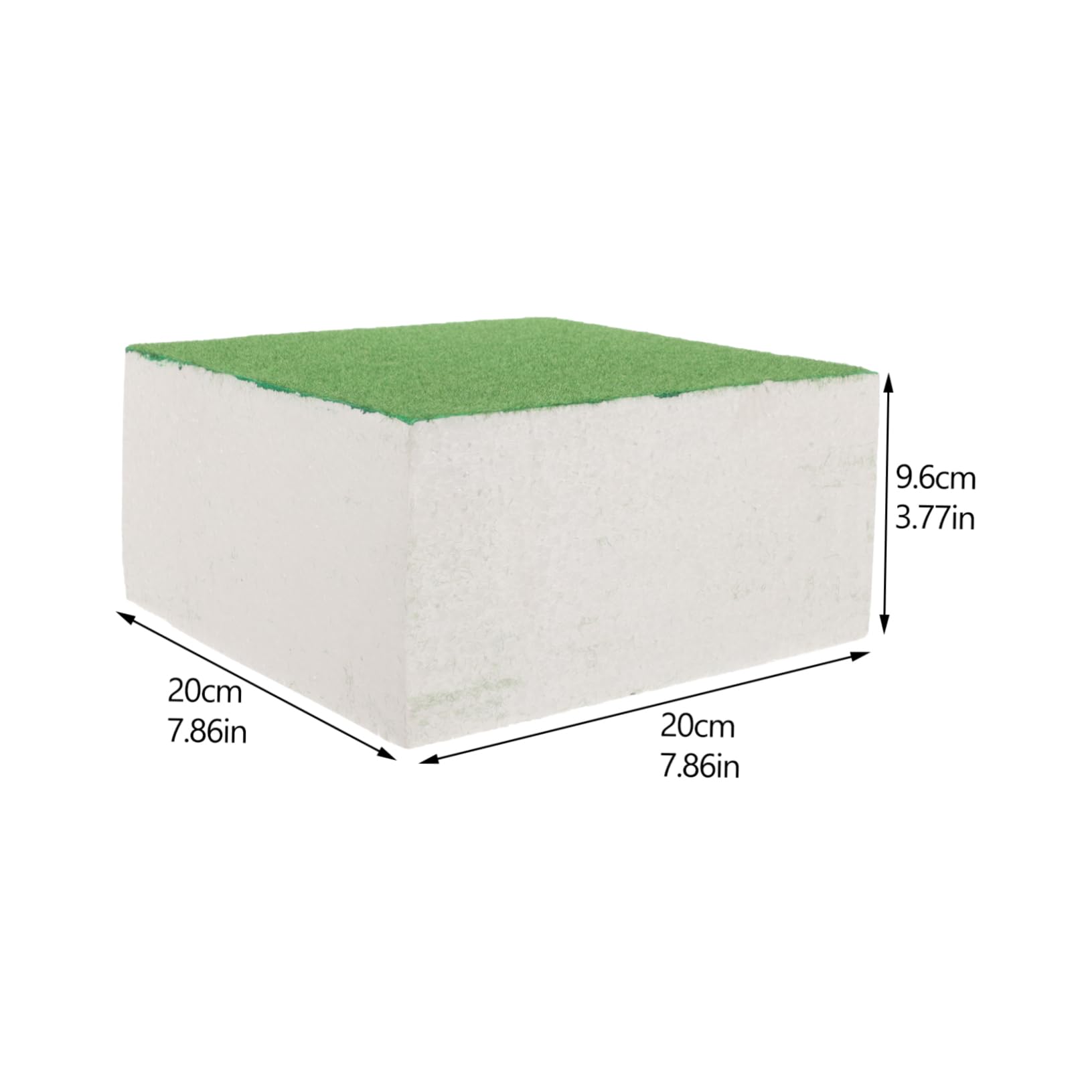 ARTIBETTER Water Absorbent Flower Mud Block Floral Base for Wedding Easy to Carry Floral Foam