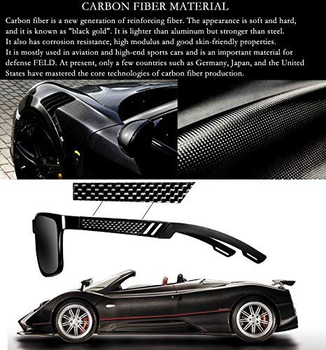 ATTCL Men's Driving Polarized Sunglasses For Men,Lightweight Al-Mg Metal Frame,UV400 Protection4