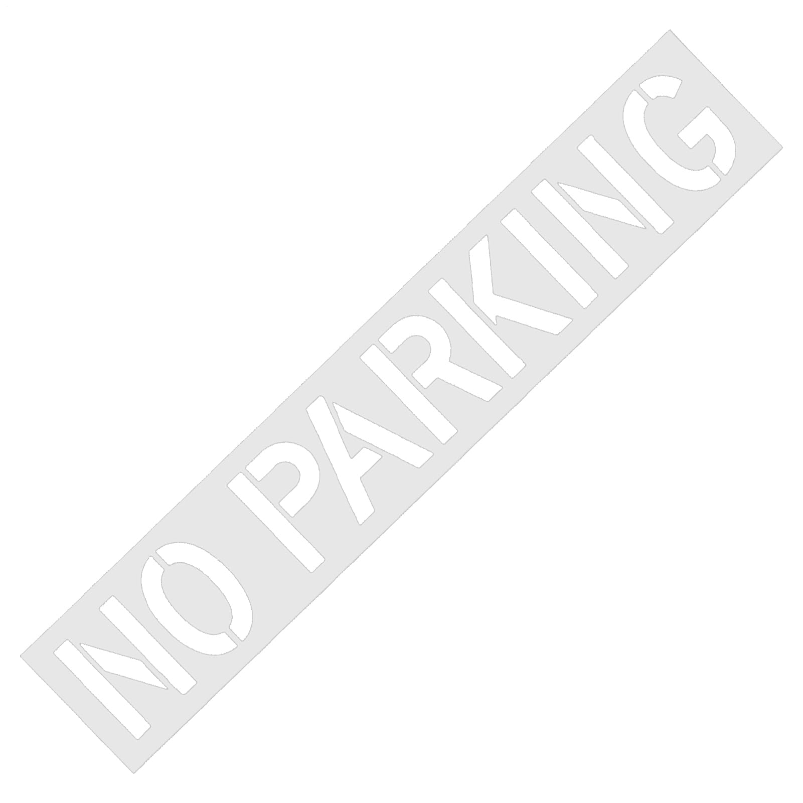 Plantilla Para Marcado De Líneas De No Aparcar Silicona 41x264 cm Molde