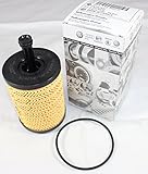 Volkswagen Original Teil, Ölfiltereinsatz inkl. Dichtring.