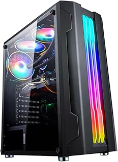 Hemobllo Gabinete De Computador Doméstico Folha De Computador Host Gabinete De Computador Host Preto Gabinete De Substituição De Gabinete De Computador Desktop O Host Modificou O Chassi Do