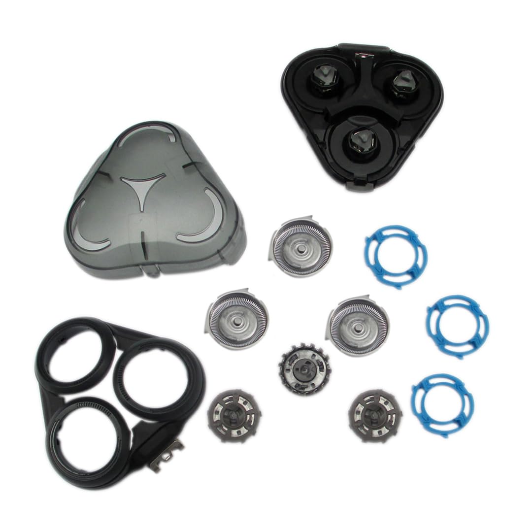 SH30/52 Replacement Complete Shaver Head for Philips Norelco S1560 Shaver Series and S738 Fit for Philips Norelco Models PT724/41, PT729/41, S738/17
