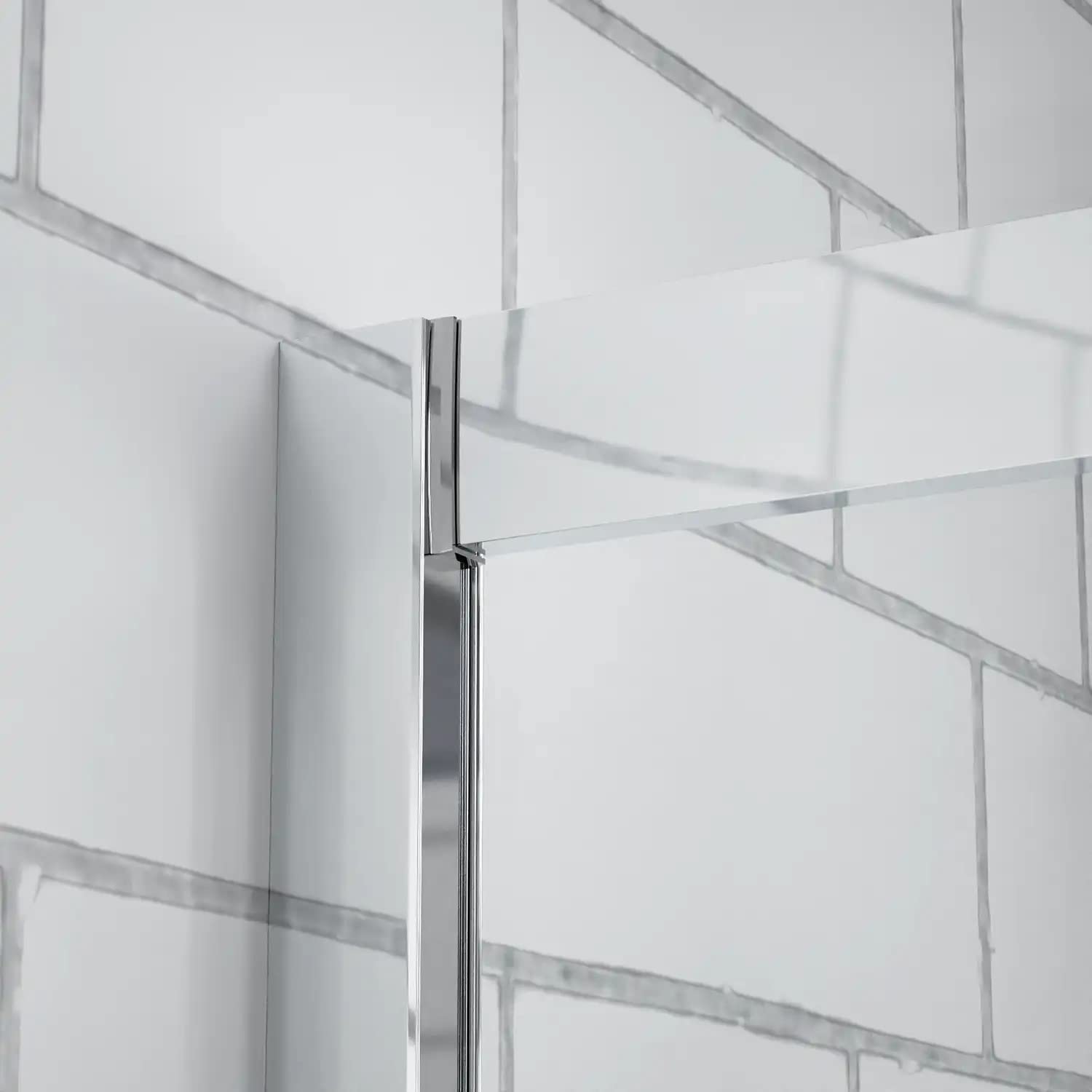 Box doccia 70x100 angolare scorrevole h190 vetro temperato trasparente 6mm trattamento anticalcare maniglia in acciaio inox 304 mod. Tenerife