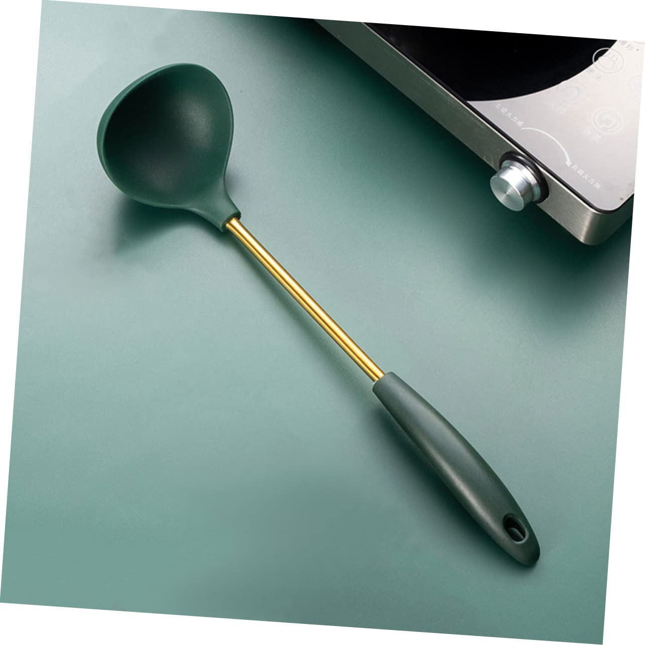 Alipis Utensili Cucina Resistenti Calore Silicone Antiaderenti Appesi Drenaggio Acqua Utensili Cucina Domestico Durevoli