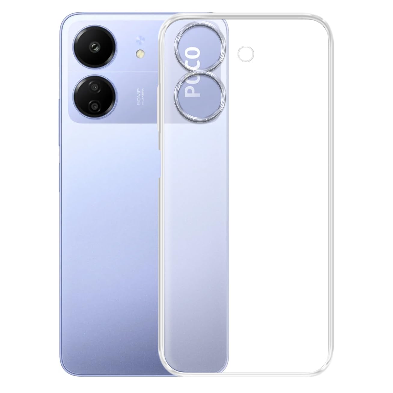 Zapcase Back Case Cover for Poco C65 | Compatible for Poco C65 Back Case Cover | 360 Degree Protection | Soft and Flexible (TPU | Transparent) (B0CYX9PGLG) Amazon Price History, Amazon Price Tracker