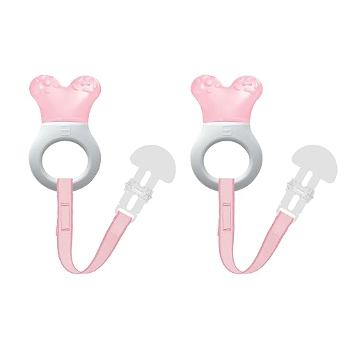 Miniatura 6 de MAM Mini enfriador de mordedor con clip para bebé mecanismo de enfriamiento alivia el dolor de encías alivia los síntomas de dentición en bebés de 2