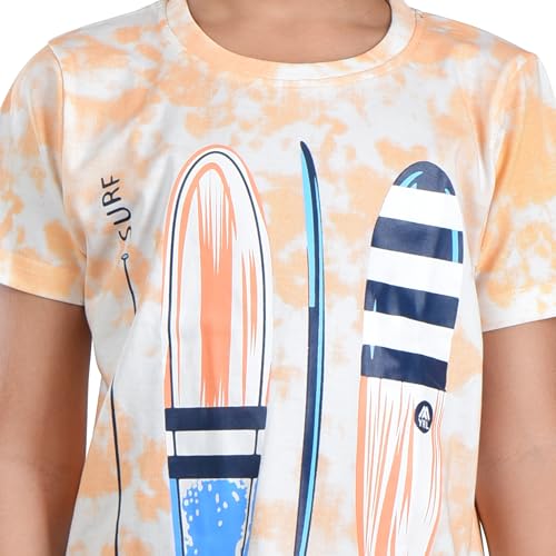 Image of Clothe Funn Boys Printed Cotton Half Sleeves T-Shirt & Shorts Set