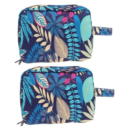 2 Pz Borsa Per Cosmetici Intimo Da Viaggio Custodie Per Da Simpatico Beauty Case Biancheria Intima Astuccio Cosmetico Da Mini Trousse Poliestere