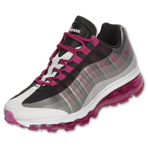 WMNS AIR MAX+ '95 360 Black/Dark Grey/Wolf Grey/Rave Pink 511308-016