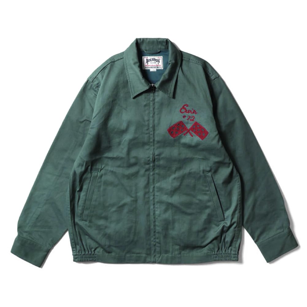 HOUSTON 51470 EMB HARRINGTONJACKET ベトジャン Amazon.co.jp: Houston Jacket EMB Harrington Jacket (Metropolitan