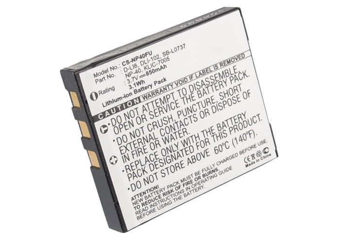 Batería de reemplazo ALLC para TECHNIKA SH-Z735