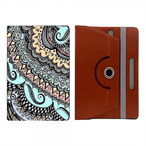 Hamee Premium Leather 360° Rotating Flip Case or Folio Case for iBall
