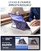 Vihibii Magnetic for Samsung Galaxy Z Fold 8 Ultra Case with Stand, Purple