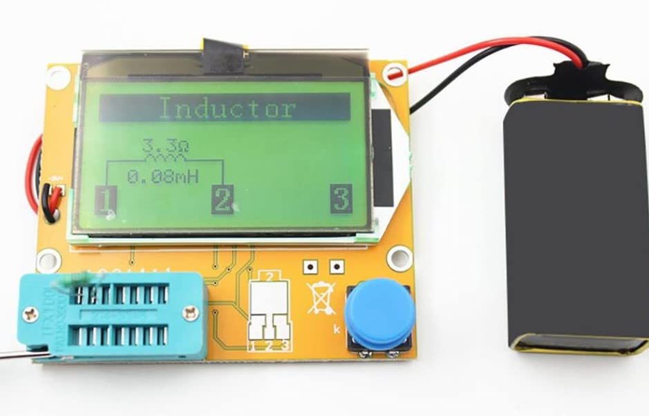 Image of LCR-T4 ESR LCR Graphic Meter Transistor Tester Diode Triode Capacitance Mos Mega328 Transistor Tester