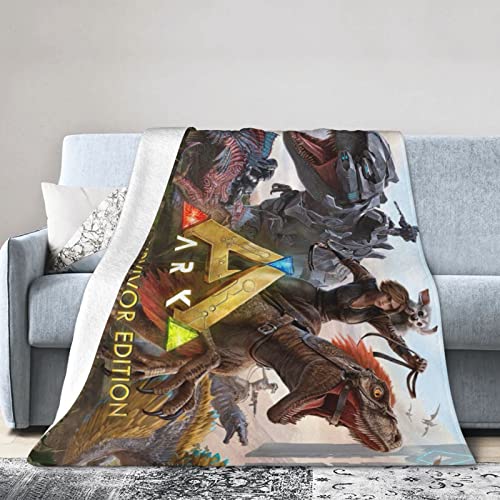 Game Blaneket Flanelldecke – Weich & Warm, 203x152 Cm, Mit Anime-Design