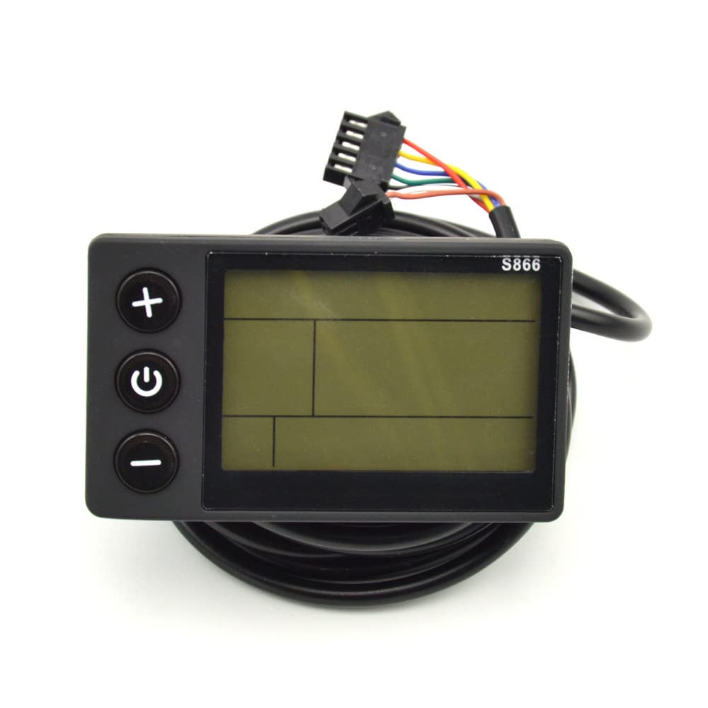 Regulador Patinete Electrico Controlador de Motor sin escobillas 3 6V-48V 350W Unidad de Control con Pantalla Silenciosamente for Scooter eléctrico de Bicicleta Controlador del Motor