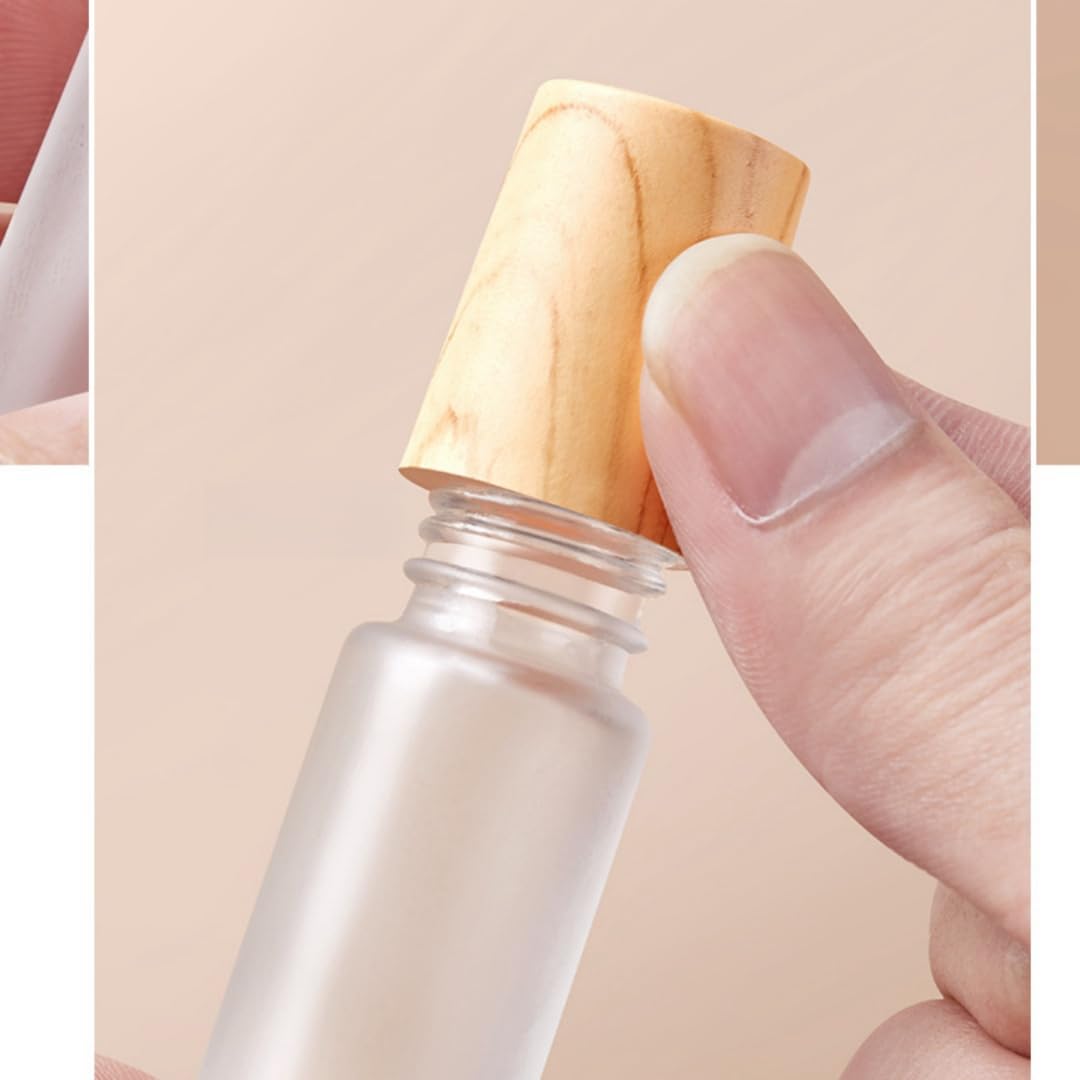 Amazon.co.jp: Akasooda ロールオンボトル 10個 透明 10ML アロマ保存