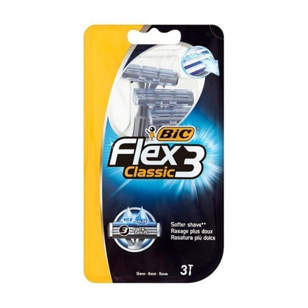 Bic Flex 3 Blister Razors - Pack of 3