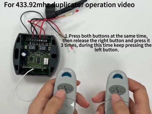 Telecomando Cancello Universale Effdrdfs 433,92MHz | 3 Pezzi Per Cancelli E Garage - Foto 7