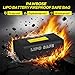 PAWBOSE 2pcs Lipo Battery Bag, Fireproof Lipo Guard Safe Box, 185x75x60mm Explosionproof Small Charging Case for rc Storage, Lithium ion and Travel Protection