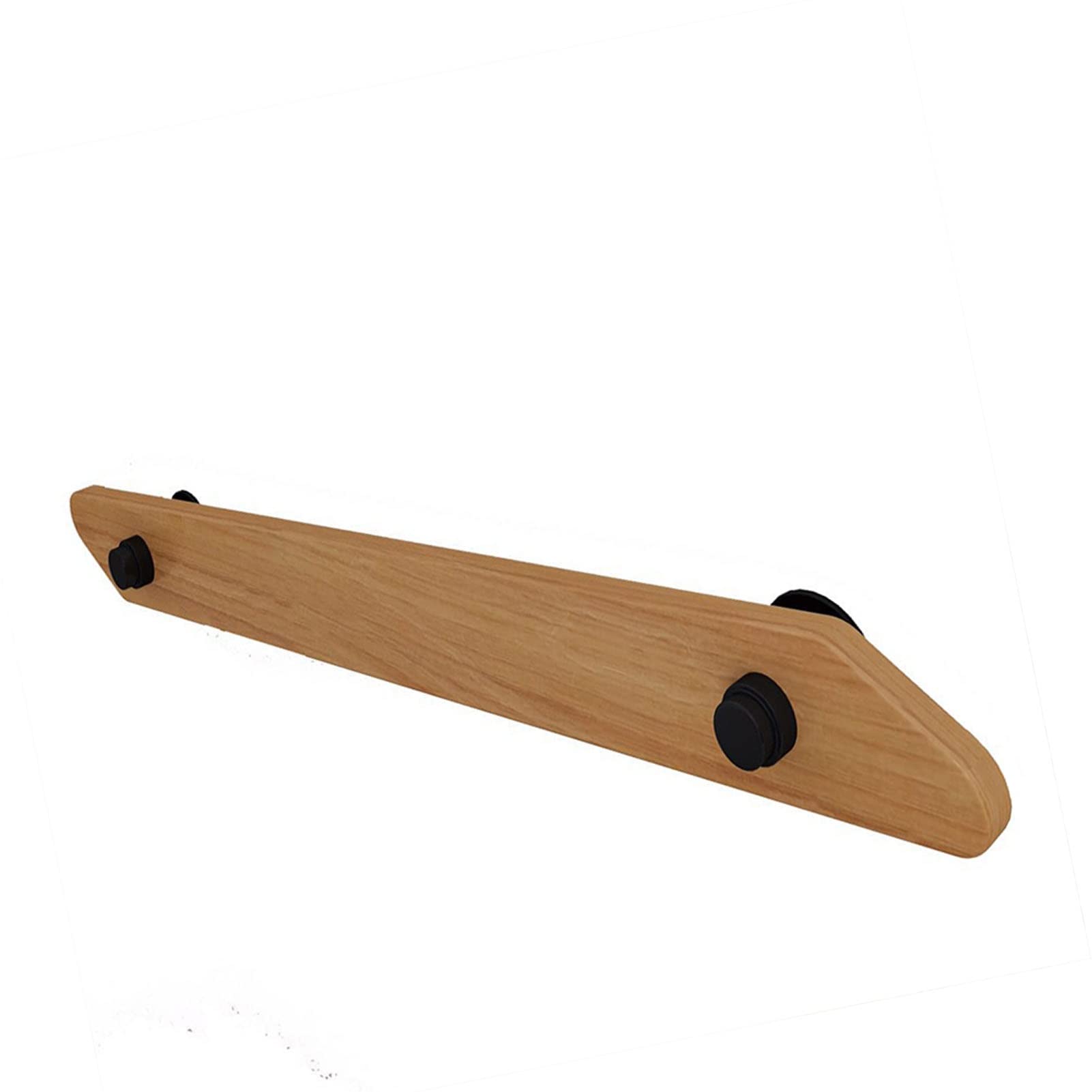 LWJSOCP Natural Solid Wood Wall Mounted Stair Rail - Non-Slip Handrail for Elderly Kids & Indoors - 1FT-20FT Barrier-Free Stair Railing (17FT/510CM)
