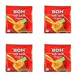 4 Pack BOH Teh Tarik Milk Tea Original Less Sweet Imported from Malaysia (4 x 12 Sachets)