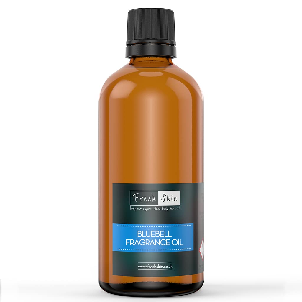freshskin beauty ltd | 250ml Bluebell Fragrance Oil - Candles, Bath Bombs, Soap Making, Reed Diffusers & Wax Melts - Cosmetic Grade - Vegan Friendly