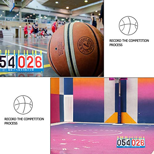 BESPORTBLE, Pontuação de Pontuação Portátil para Basquetebol, Esportes, Esferas, Tênis, Vôlei, Ping