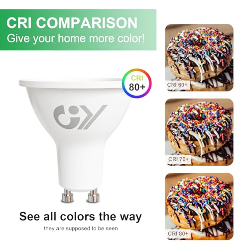 Ampoule GU10 Led efficacité énergétique 4W grand angle 110° - 6