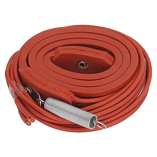 ANKROYU Cable de calor para tuberías, protección contra congelación, rastreo autorregulador para tuberías domésticas de plástico metálico, ahorro de energía AC220V 45W