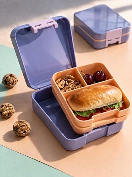 Vagonlife Beslenme Kutusu - Pure Lunch Box - 1 Litre (Lila)