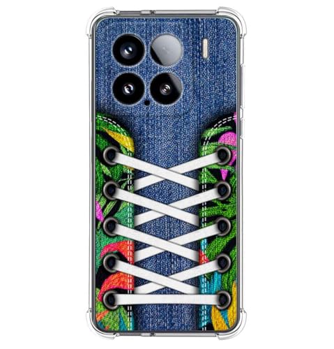 Tumundosmartphone Funda Silicona Antigolpes para Xiaomi 15 5G diseño Zapatillas 13 Dibujos