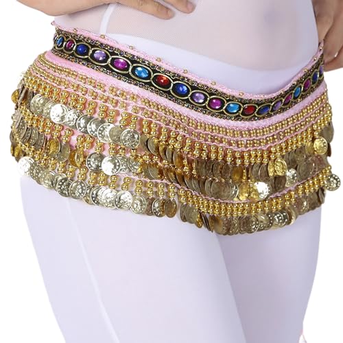 Cadena de cintura para danza del vientre ideal para tus clases de baile y festivales
