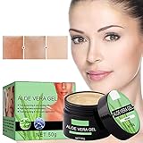 after sun para la cara 【USO DIARIO】Adecuado para todo tipo de piel, use nuestro Gel de Aloe Vera para el uso diario o para ayudar a hidratar y calmar su piel después de la exposición al sol. Aplicar uniformemente y masajear suavemente en la piel cada mañana o durante el día.