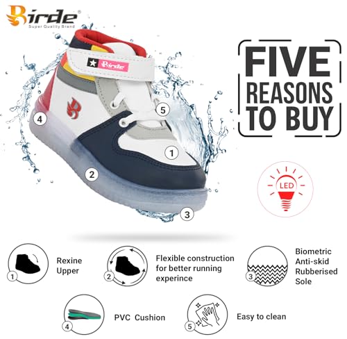 Image of Birde Baby Boys&Girl's Light Sneakers Shoes BRD-1016 Main