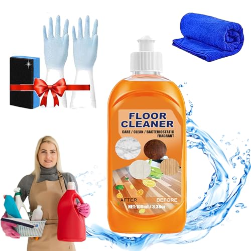 Life Sunny Floor Cleaner - Lifesunny Floor Cleaner, Powerful Decontamination Floor Cleaner, Multipurpose Floor Cleaner For Wood, For Wood, Tile, Laminate, Bamboo (1)