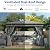 10'x12' Hardtop Gazebo Outdoor Metal Gazebos with Galvanized Steel Double Roof, Heavy Duty Pavilion with Curtains and Netting for Patios, Garden, Backyard, Lawns (Grey, 10x12)