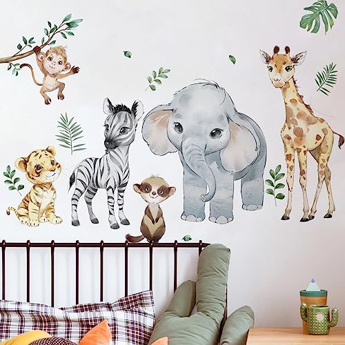 Vinilo Decorativo de Animales Safari Runtoo 36x12 in miniatura 3