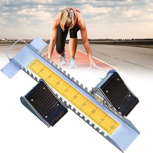 Starting Blocks Athletics, Super Competition Starting Block, Starting Block Easy to Carry, for School Race Students Sport Games and Athletes
