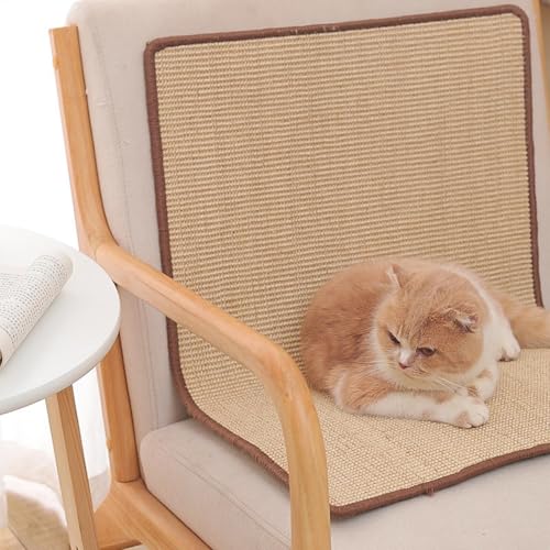 Tapis à griffer pour chat en sisal épais pour chatons - 8