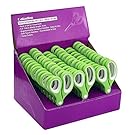 Kids Scissors by Galadim (Pack of 36, Pointed-tip, 5.5 Inch) - 5.5’’ Soft Touch Pointed School Student Scissors GD-016-P-K