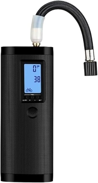 wrtgerht Mini Power Small Pump Smart Bike Electric Inflator Pump 12V Car Air Compressor Tyre Inflator Cordless Tire Air Pump for Bike Car Balls Swimming ring (Color Name : A)