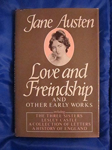Love and Freindship and Other Early Works 0517544598 Book Cover