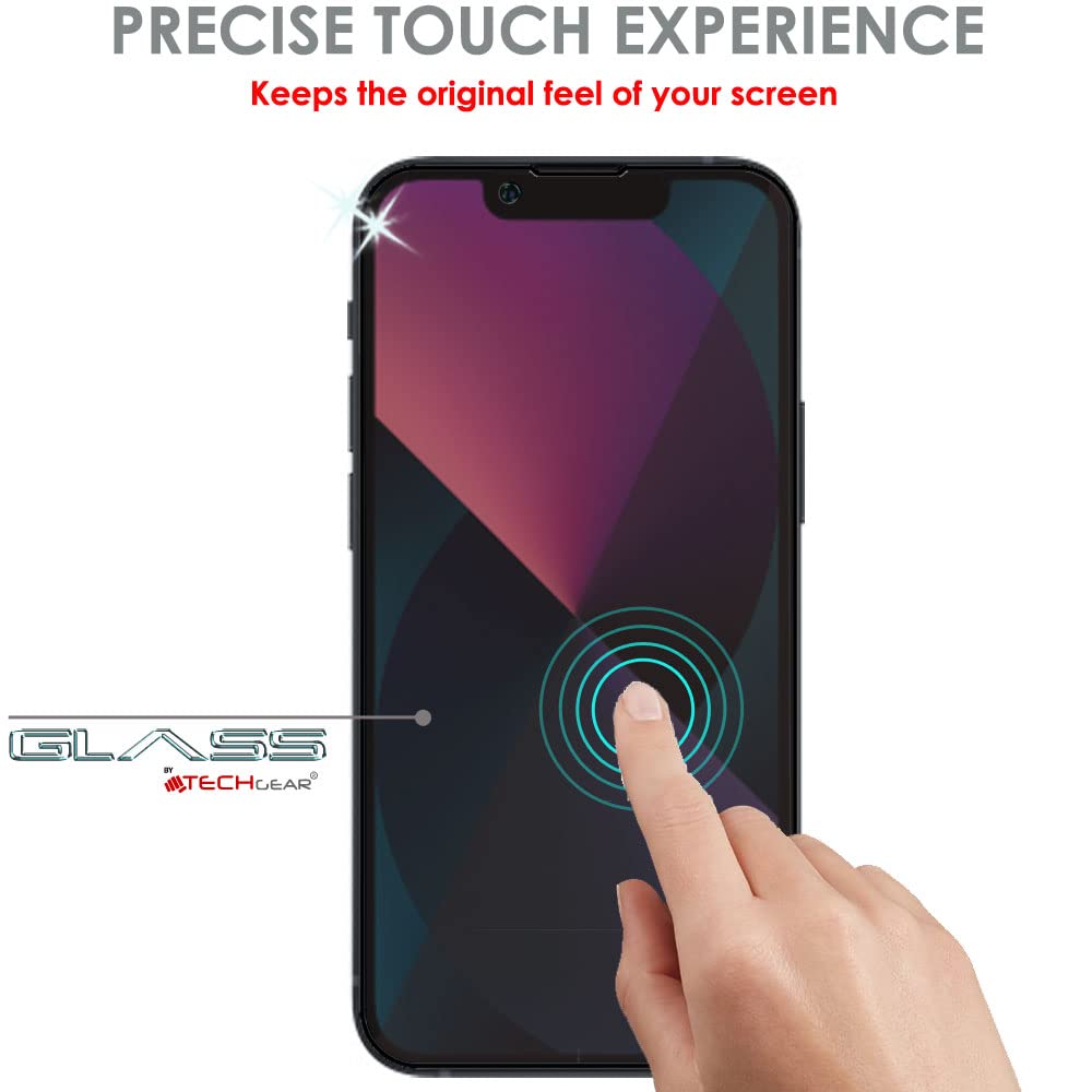 TECHGEAR (2 Pezzi) Vetro Privacy Per IPhone 14 Plus – Pellicola 3D 9H Anti-spia, Copertura Totale, Compatibile Con Face ID