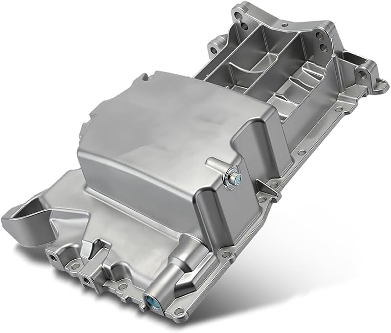 Cárter de óleo do motor YHTAUTO com bujão de drenagem para Chevrolet, Buick e Pontiac