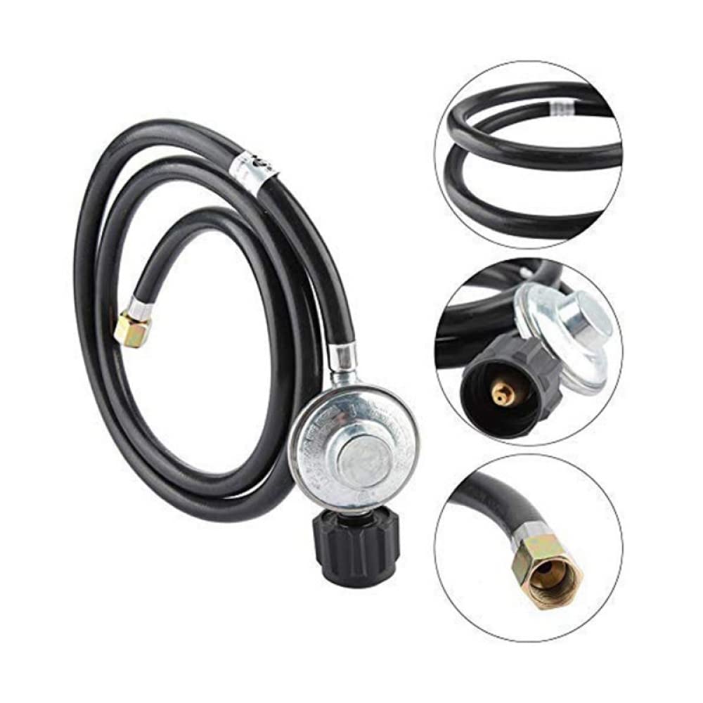 NOBRIM 1,5 m Propan-Zylinder-Adapterschlauch Niederdruck-Propan-Regler, geeignet für LPG-Grillzubehör